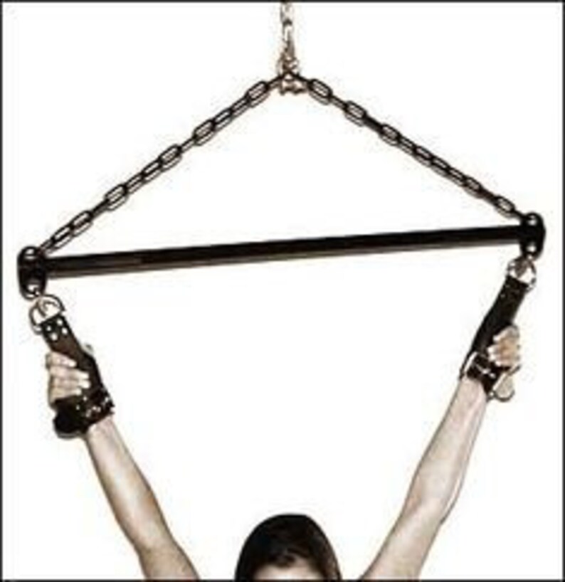 Suspension Bar With Chain / Spreader Bar Bdsm Bondage Made in the Usa