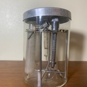Antique / ancient Old Laboratory Accessory Box