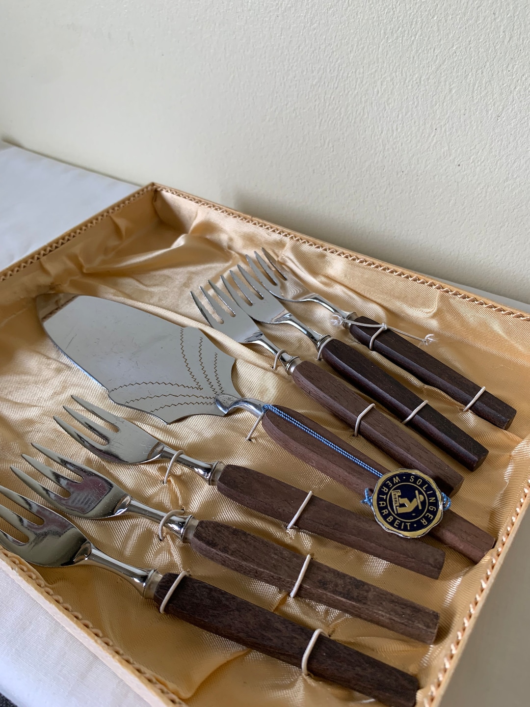 Soligen Cookware Antique Solinger/solingen/fribal Cake Serving Set - Etsy