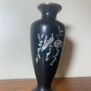 Antico / Antico vaso cloisonné in madreperla