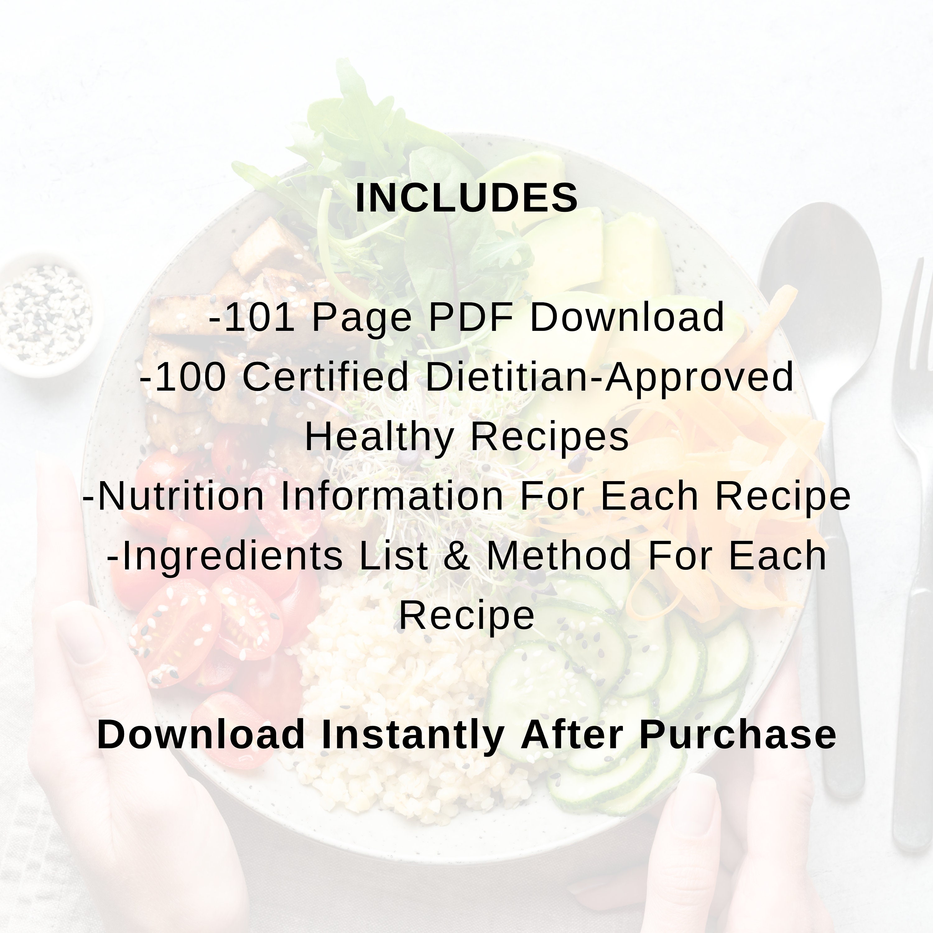 100 Healthy Recipes Ebook, Healthy Recipes, Recipe Ebook, Weekly Meal ...