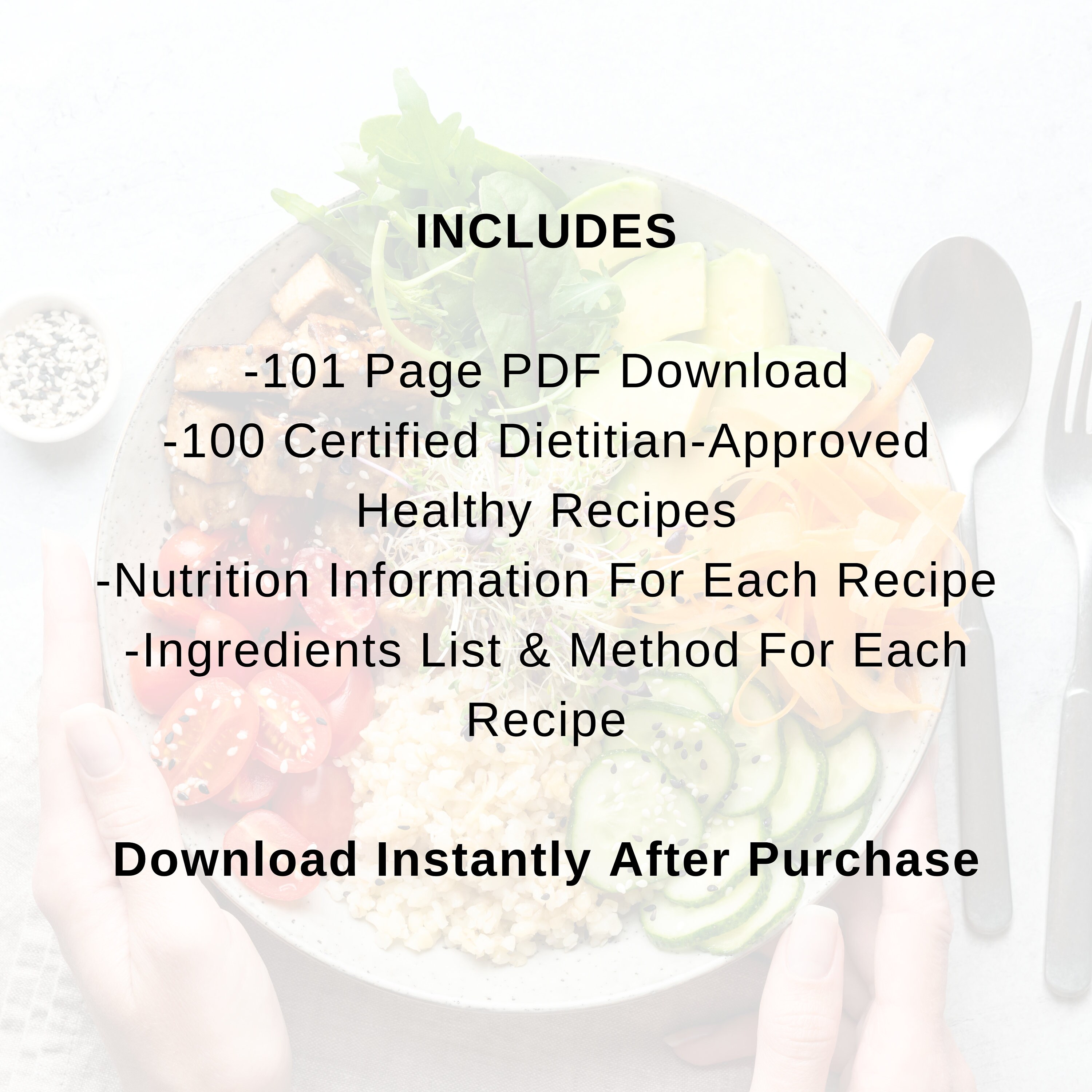 100 Healthy Recipes Ebook, Healthy Recipes, Recipe Ebook, Weekly Meal