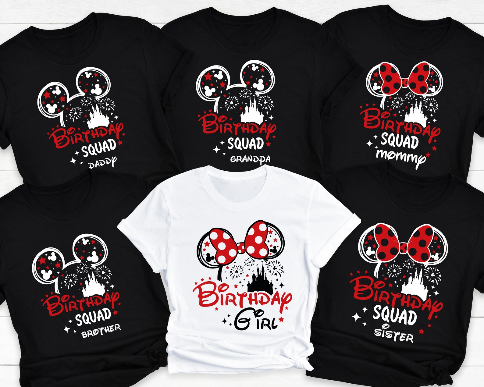 Disney Family Birthday Shirt Disney Birthday Shirt Birthday Etsy