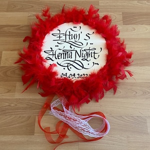 Personalized Bride and Bridesmaid Tambourine, Bachelorette Party, Henna Night, Wedding Tambourine All Colors