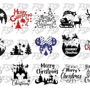 CHRISTMAS SVG Bundle, CHRISTMAS Clipart, Christmas Svg Files For Cricut, Christmas Svg Cut Files, Christmas Png Bundle, Merry Christmas Svg