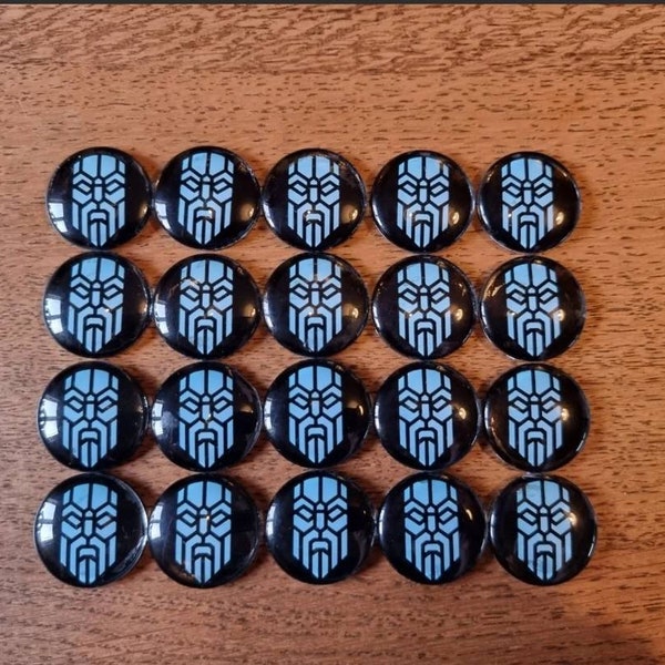 Warhammer Leagues of Votann Glass Tokens/Counters - Batch of 20