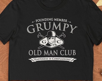 Grumpy Old Man Club PNG | Retro Design (Digital Download)