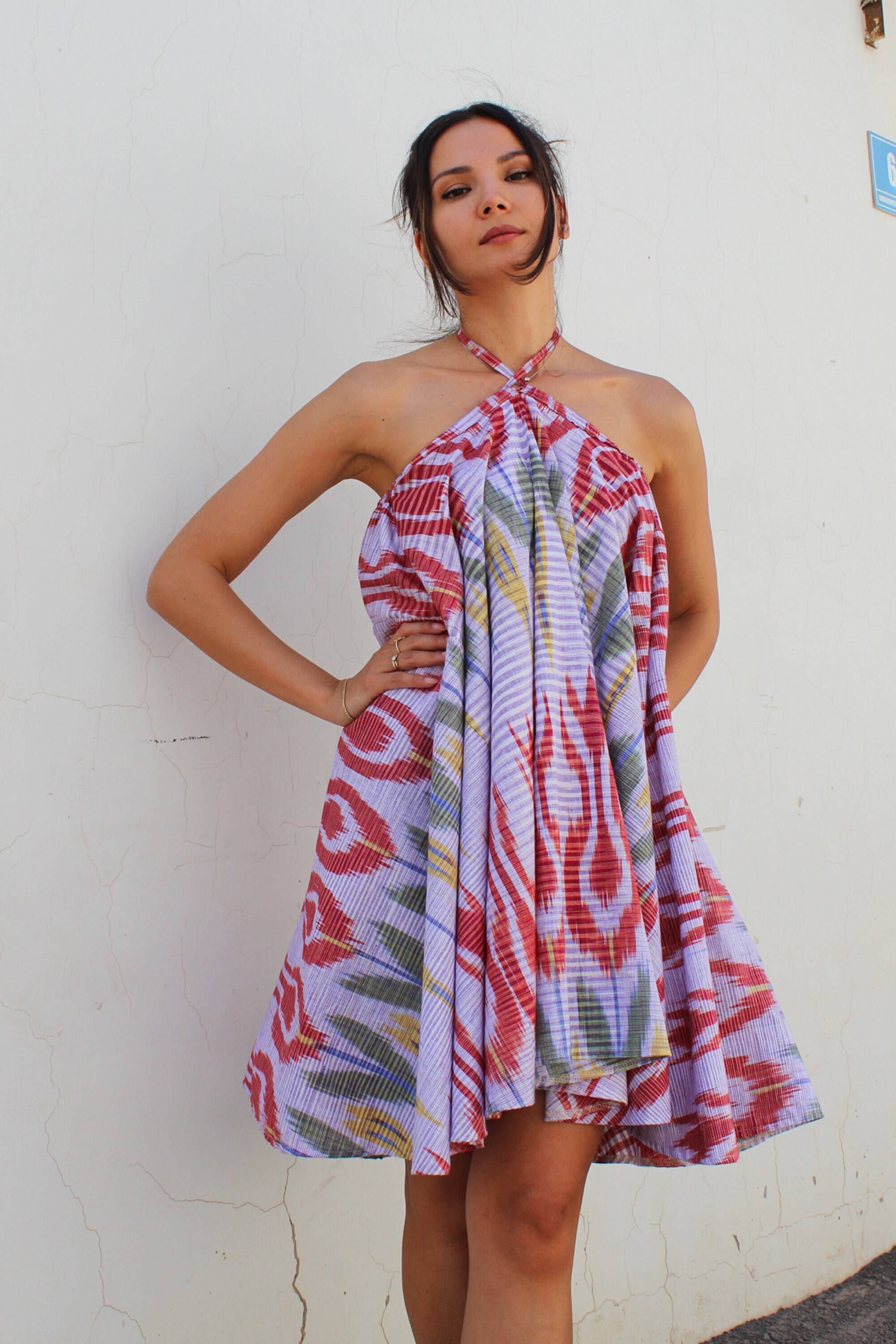 Ikat Skirt Etsy Canada