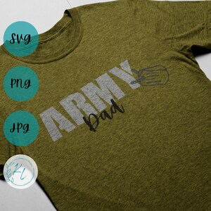 army dad, army svg, army png, military svg, military png, digital file, Cricut design