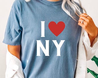Comfort Colors I Love NY Shirt - New Yorker NYC Tee