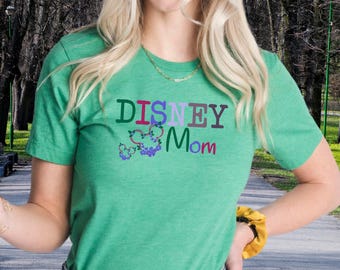 Camiseta Disney para mamá, camiseta mágica para mamá, camiseta linda de Disney, camiseta para mamás en el parque, camiseta de vacaciones familiares de Disney, camiseta de viaje de Disney para mamá