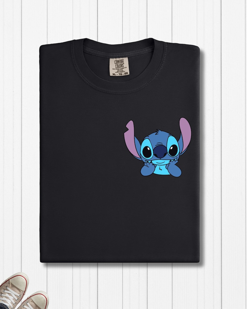 a black shirt with a stitch stitch stitch stitch stitch stitch stitch stitch stitch stitch stitch