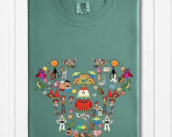 Comfort Colors Toy Story Shirt: Pixar Movie Tee