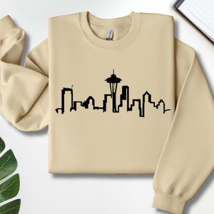Seattle Sweatshirt, Washington State Hoodie, Seattle City Hoodie, Cozy Washington Sweatshirt, Gift Souvenir Seattle, Seattle Lover Hoodie
