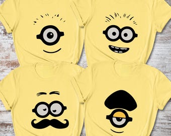 Maglietta Minions Stunned Face - Costume Divertente Dei Minions Per Feste E Quotidiano