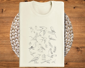 Bird Lover T-Shirt: Nature Wildlife Graphic Tee