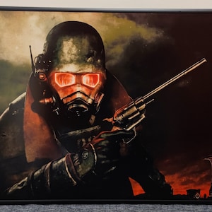 Fallout: New Vegas Ranger Poster – Kultige NCR Ranger Illustration