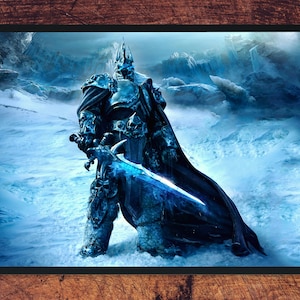 Hoge kwaliteit poster van de Lich King - World of Warcraft