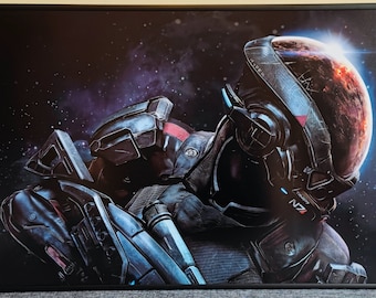 High quality poster of Ryder from Mass Effect: Andromeda