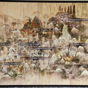 Sekiro: Shadows Die Twice Kaart van hoge kwaliteit