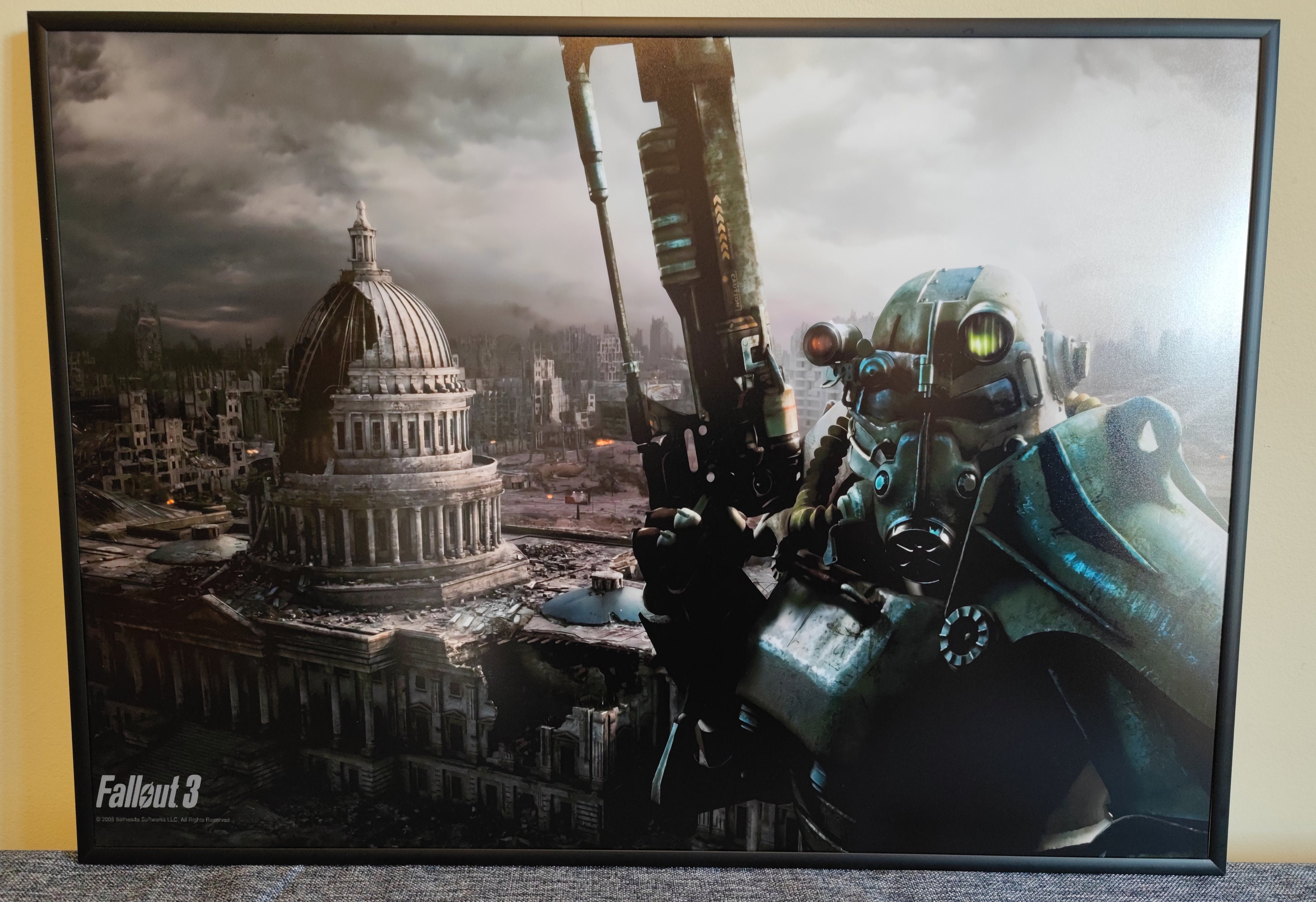 Póster de alta calidad de Fallout 3 - Etsy México, image size:3000x2056