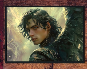 Rhysand, Hochwertiges Poster inspiriert von ACOTAR geschrieben von S J Maas