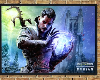 Dragon Age Inquisition High quality poster of Dorian
