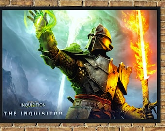 Dragon Age Inquisition High quality poster of the Inquisitor