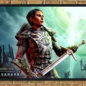 Dragon Age Inquisition High quality poster of Cassandra