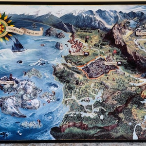 Northern Realms - The Witcher 3 Wild Hunt - High quality map
