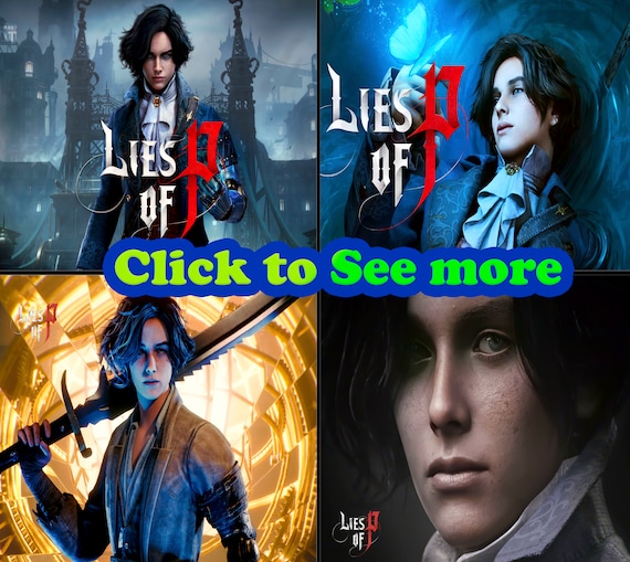 Lies of P - High Quality Posters - Etsy