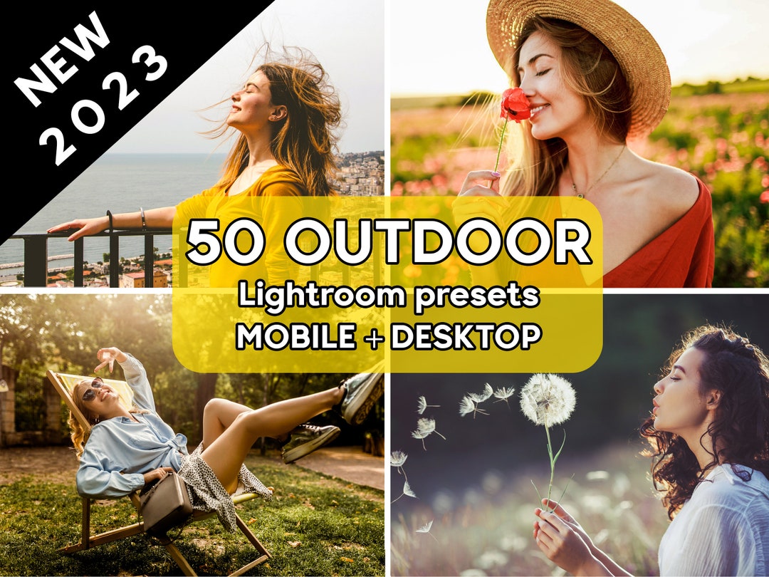 50 OUTDOOR PRESETS LIGHTROOM Photography Lightroom Presets Etsy