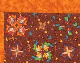 Western baby quilt.