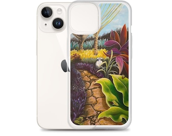 iPhone Case "Secret Garden" phone case printed with original painting