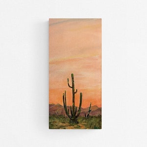 Fine art giclee print &quot;Desert Sky&quot; 10&quot;x20&quot; print of original acrylic painting