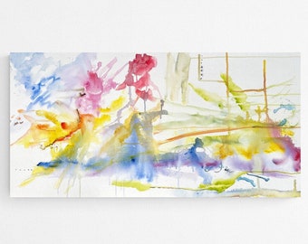 Fine art giclee print "The Gift" 48"x24" print of original acrylic painting