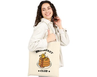 Breakfast Club, Boho Retro, Colori Vintage Comfort, Borsa Tote Grafica Retrò, Grunge, Boho