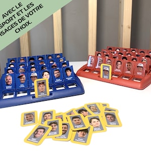 Juego ¿Quién es Fórmula 1 / Guess Who / auto spot / juegos de mesa / rift / personalizado / personalizado / idea / piloto / conductor / F1