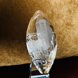 Crystal Football Champion Award, Free Engraving on Base, Ideal Award for Football Player, Coach, Fans and Winners, Free Layout. bild 8
