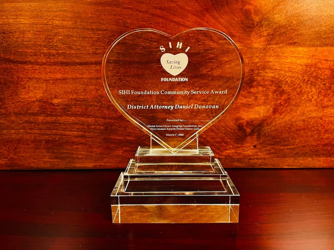 Crystal Heart Award, a Stylish Home Decor, Perfect Gift of Appreciation