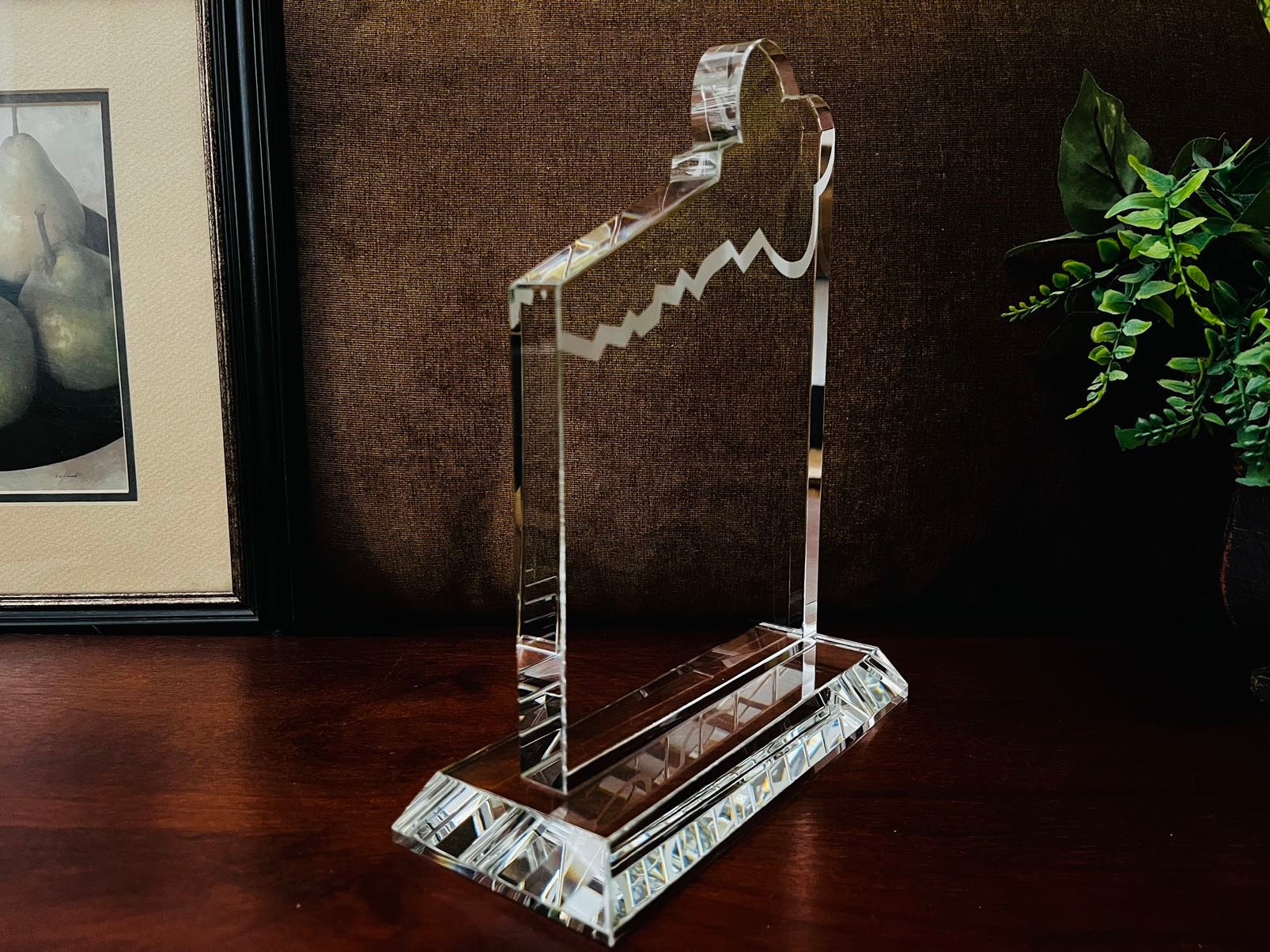Crystal Key Award, Trophy, Blank or Engraved, A Great Gift, Corporate ...