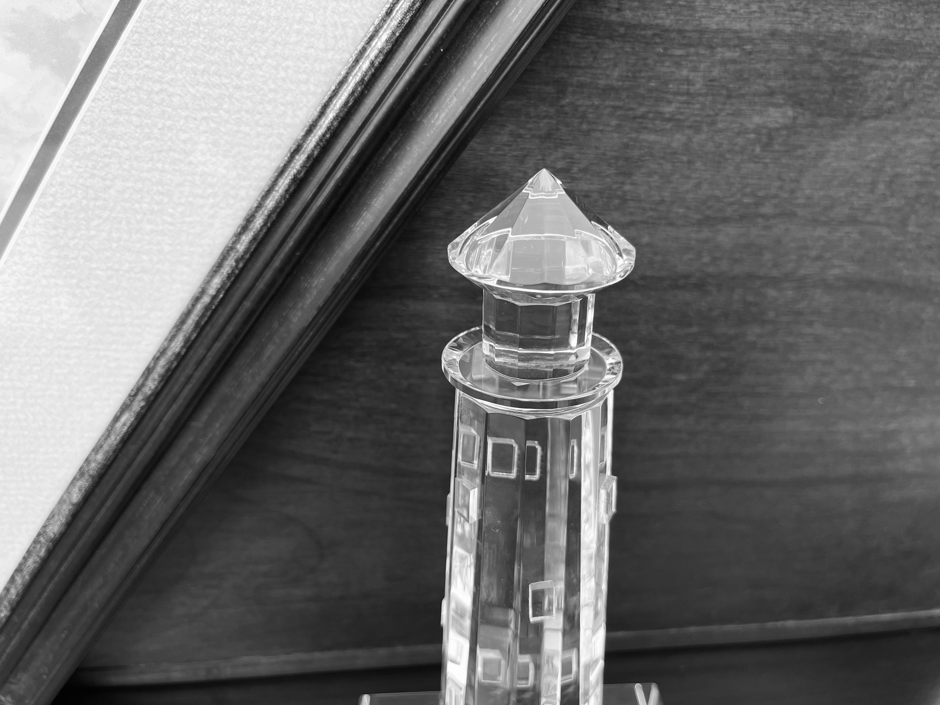Crystal Lighthouse Crystal Lighthouse Figurine, Gift, Award, Blank or Engraved. Ideal for ...
