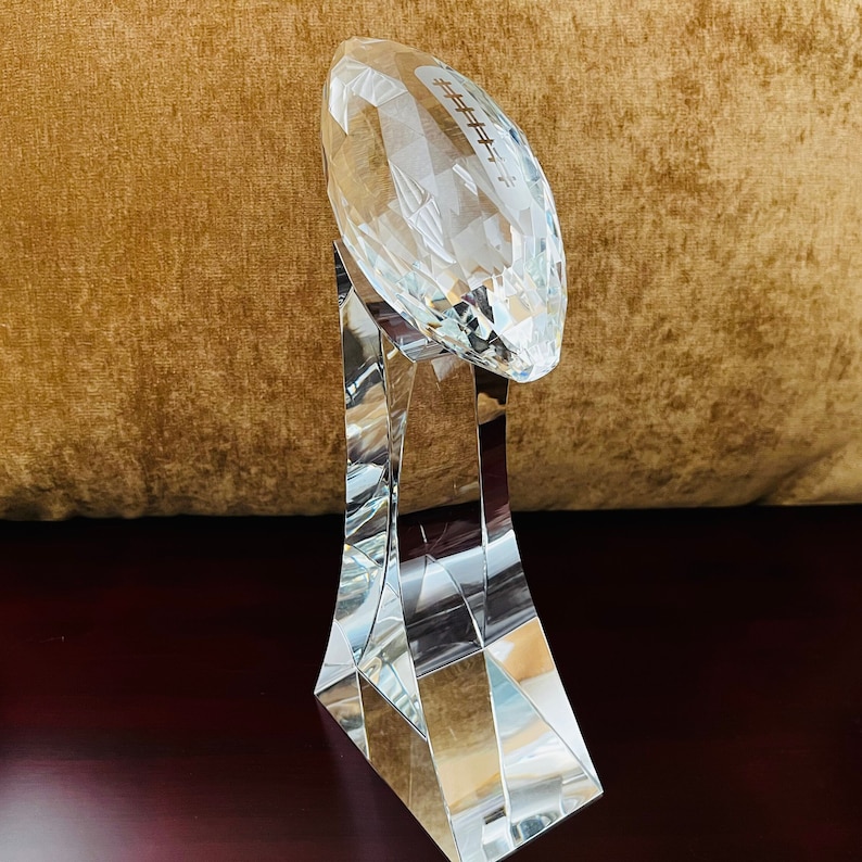 Crystal Football Champion Award, Free Engraving on Base, Ideal Award for Football Player, Coach, Fans and Winners, Free Layout. bild 10