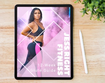 12 Week Glute Building Program | Build Your Booty | Booty Workout Guide | Get a Bigger Butt Step by Step