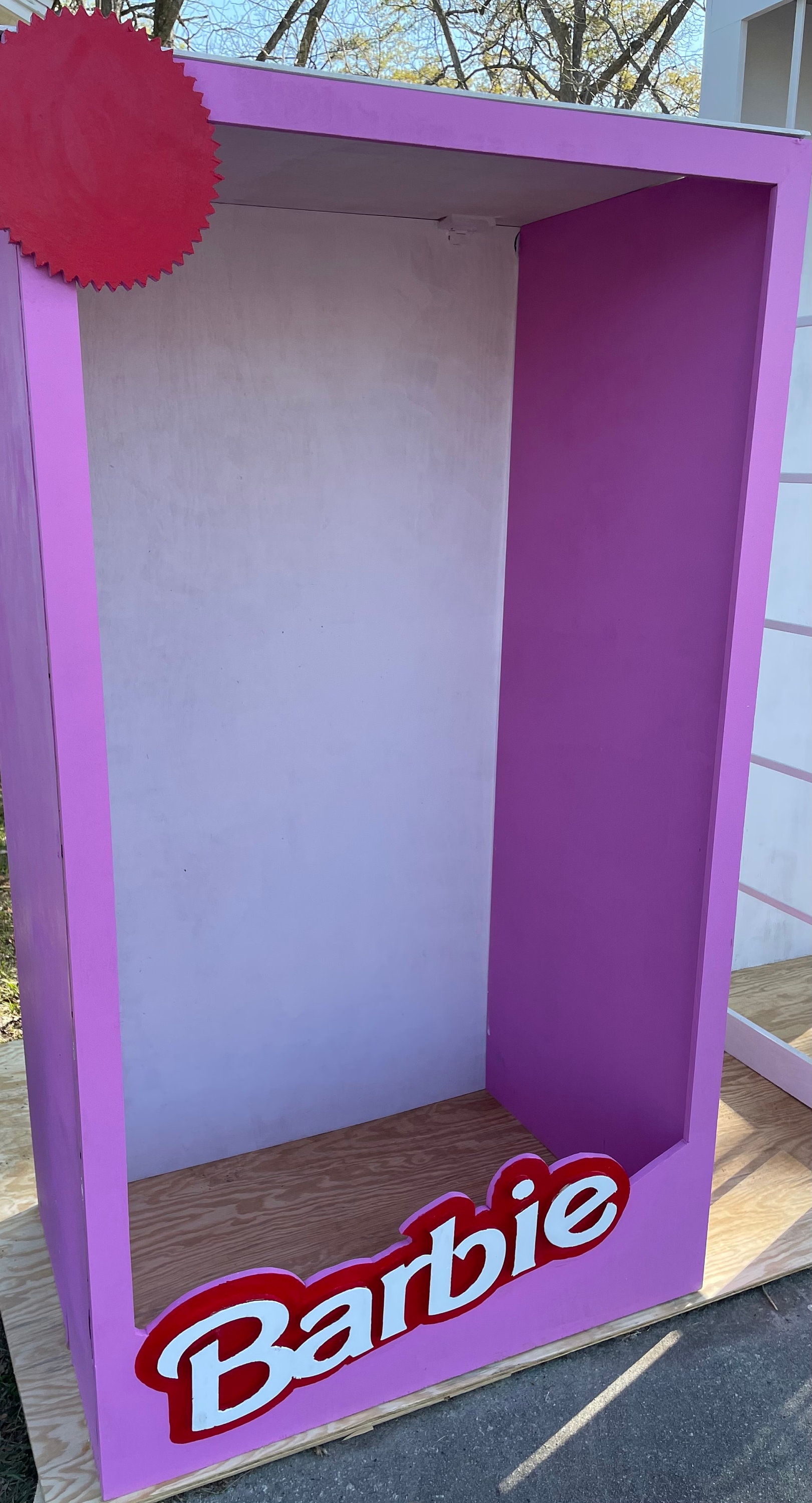 Barbie Photo Box, Doll Photo Box, Fashion Photo Shoot, Popular Pink Doll, Birthday Girl Party