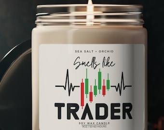 Funny Stock Market Soy Wax Candle, Crypto Stock Trading Investor Humor Gift, Bull Market Day Trader Options Broker Investing Present 2026