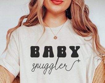 Baby Snuggler Infant Teacher T-Shirt, Daycare Provider Childcare Tee