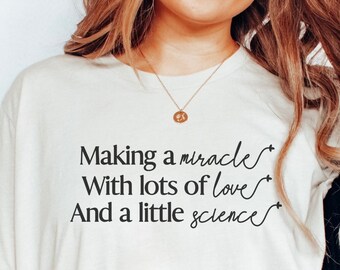 IUI Mama Wildflower T-Shirt, IVF Transfer Day Infertility Support Pregnancy Tee