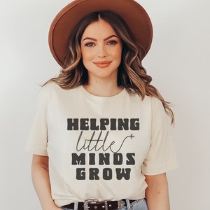 Daycare Provider Shirt Childcare Worker Gift 4k Infant and Toddler Teacher Appreciation Present Kinder Preschool Tee Head Start Educator