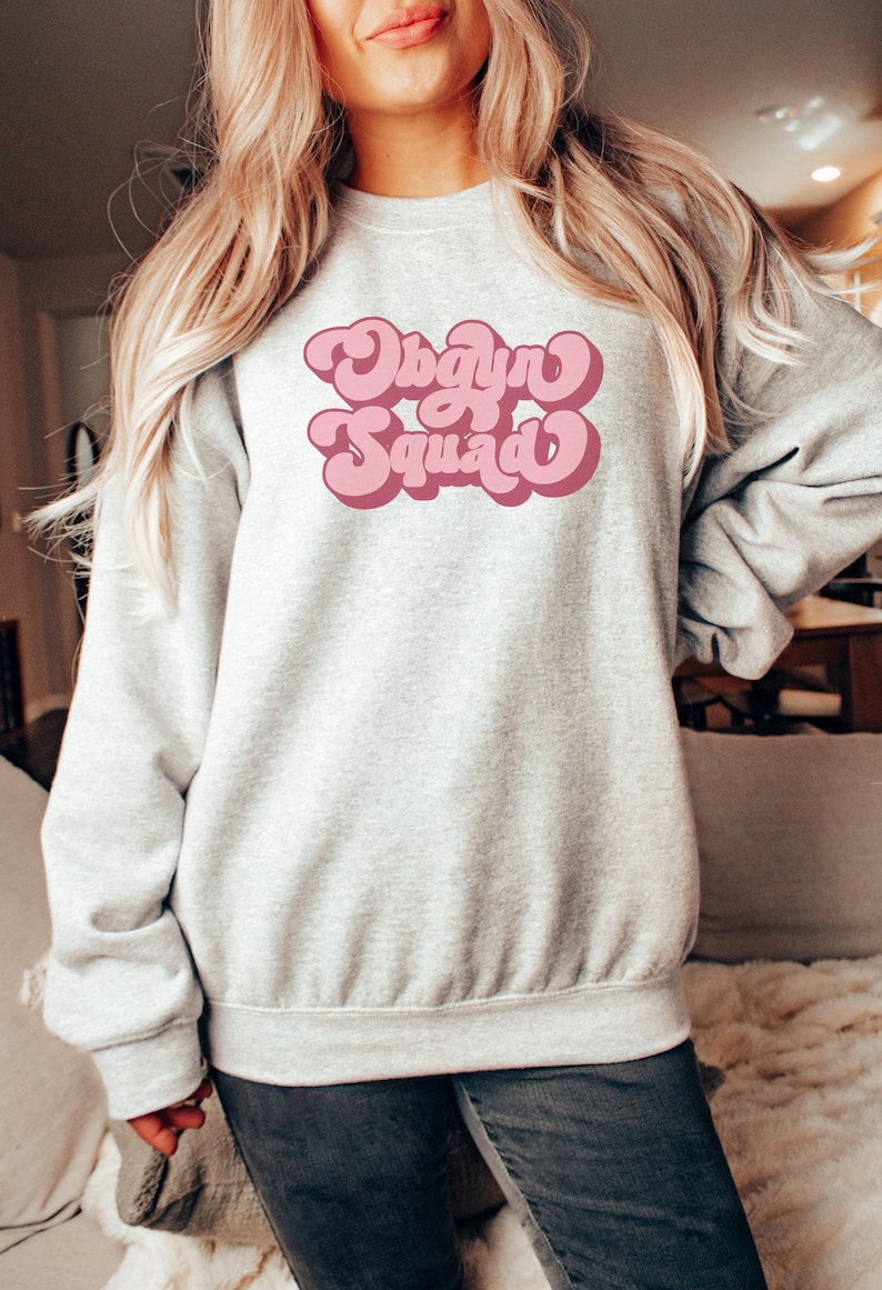 Obgyn Nurse Sweatshirt, OBGYN Squad Matching Sweater, Gift for ...